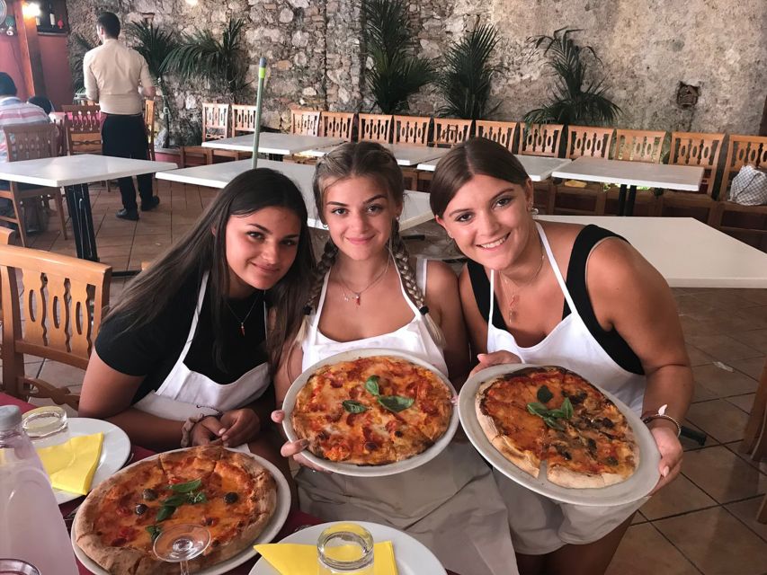 Taormina: Half-Day Pizza Making Class - Eating the food you made