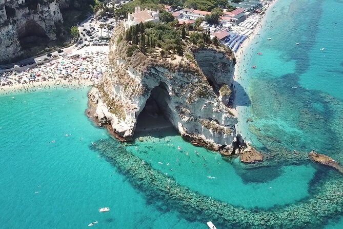 The best Boat Tour from Tropea to CapoVaticano, max 12 passengers - Grotta dello Scheletro and the Bay of the Stonemasons
