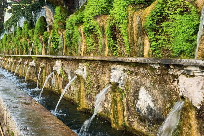 Tivoli: Villa D'Este Entry Ticket and App Audio Guide - Following the fountains through the gardens
