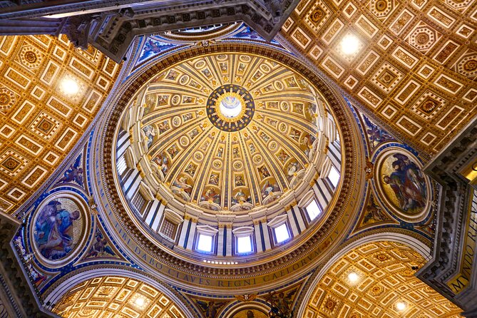 Tour of St Peter's Basilica with Dome Climb and Grottoes - Going below ground to the Vatican Grottoes
