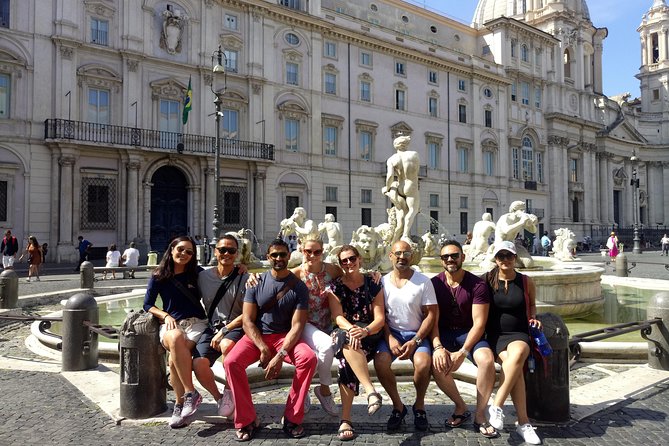 Trevi Fountain, Pantheon, and Campo Dei Fiori Market Food and Wine Tour - The Pantheon without the interior visit