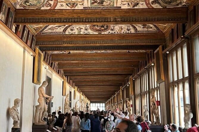 Uffizi Gallery Timed Tickets with Audio guide - Inside the gallery, plan for two to three hours