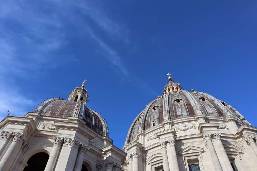 Vatican: St. Peter’s Basilica & Dome Ticket with Audioguide - Looking up inside Michelangelo’s Dome