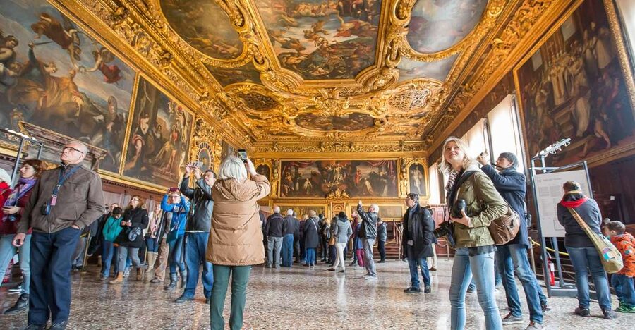 Venice: Doge's Palace Reserved Entry Ticket - The Golden Staircase and the ceremonial rooms