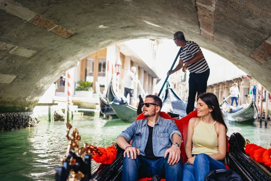 Venice: Grand Canal Gondola Ride with App Commentary - The Grand Canal and its great palaces