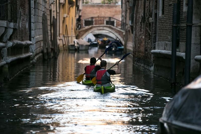 Venice: Guided Canal Kayak Tour at Day, Night, or Sunset - Why seeing Venice from a kayak changes the city