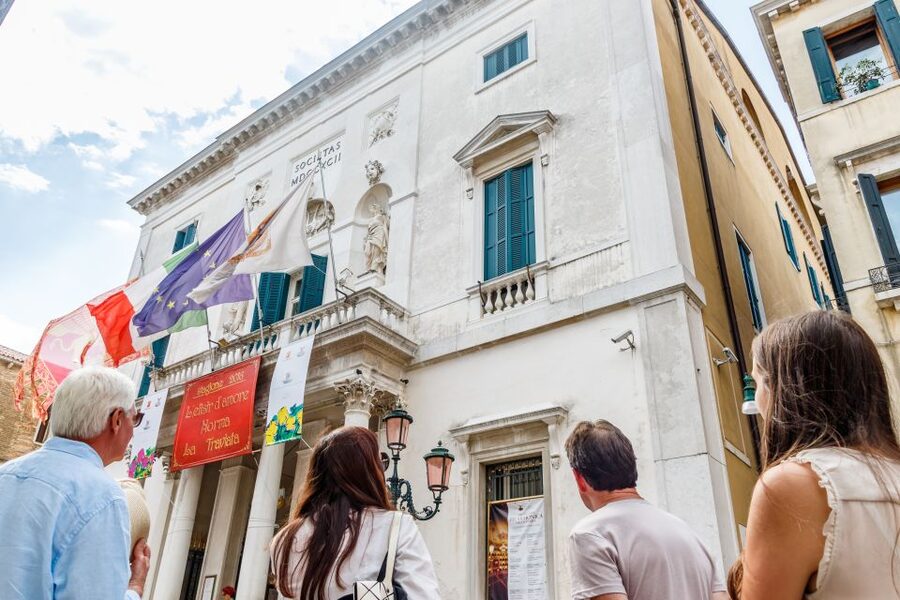 Venice: La Fenice Opera House Entry Ticket with Audio Guide - At the counter: what happens after you arrive
