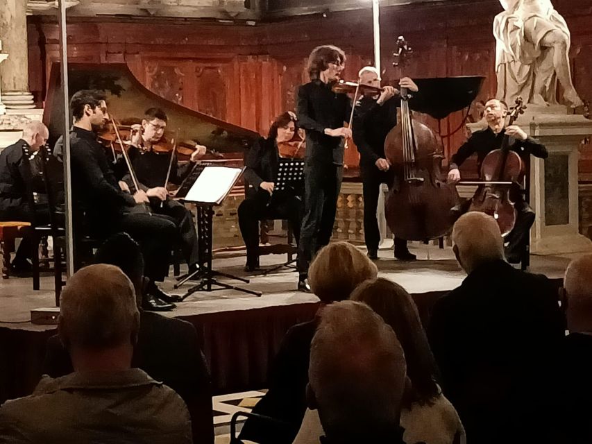 Venice: Vivaldi's Four Seasons Concert & Music Museum Visit - San Vidal Church and the concert atmosphere