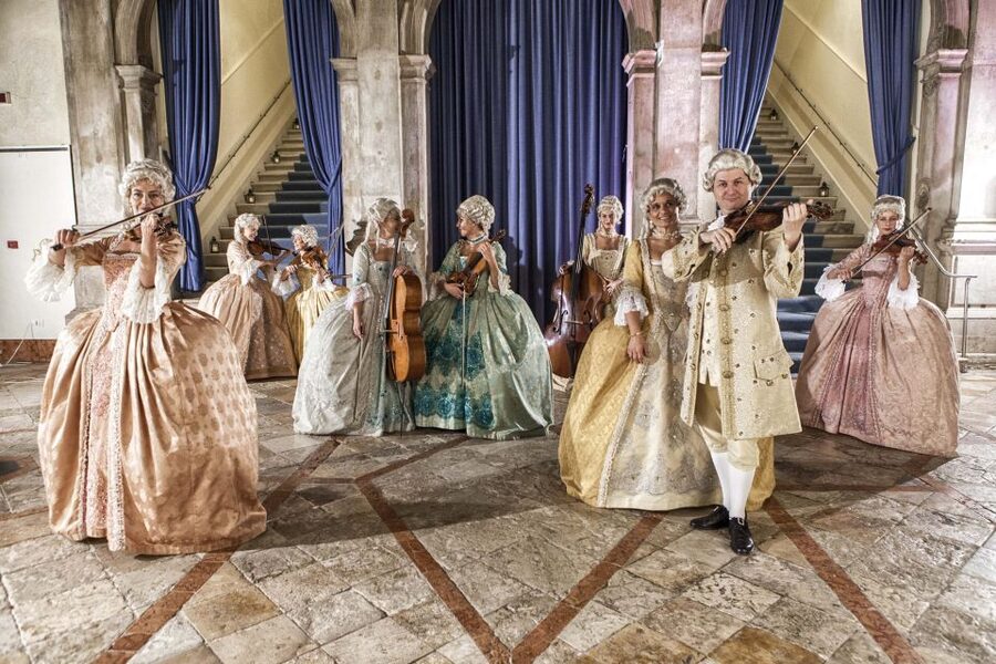 Venice: Vivaldi’s Four Seasons Live Classical Music Concert - Entering the historic concert venue